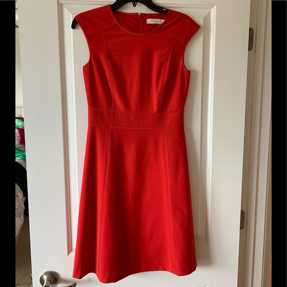 Madras Red Megan Dress